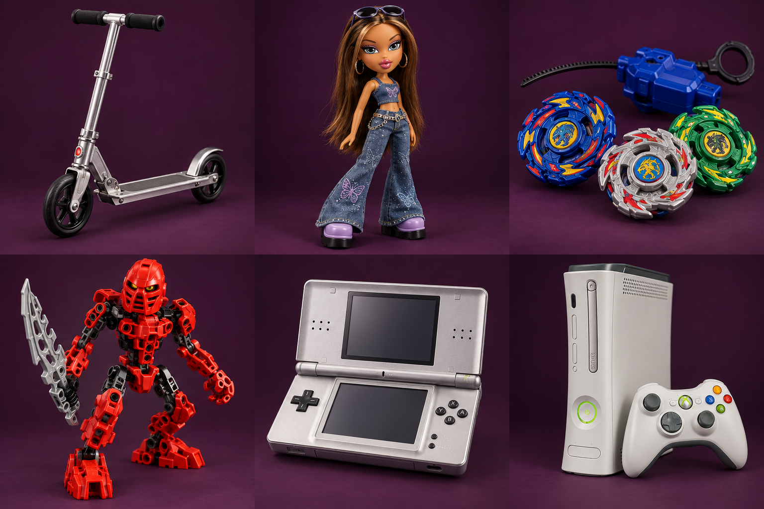 Representative 2000–05 toy artwork; not an exact depiction of Xbox 360